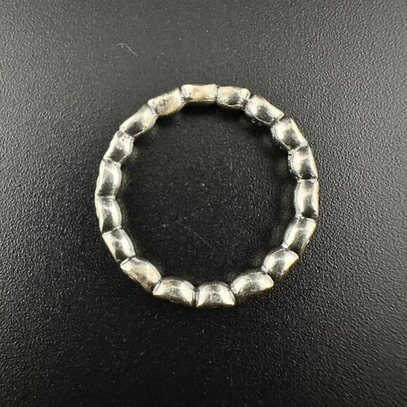 Pandora Round Circle Sterling Silver Ring 925 ALE Size 7 3/4" - Picture 5 of 5